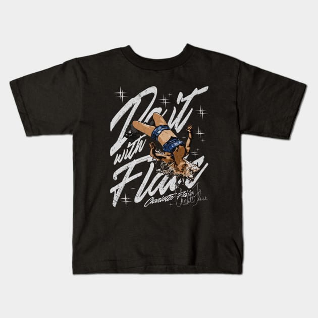 Charlotte Flair Do It With Flair Kids T-Shirt by MunMun_Design